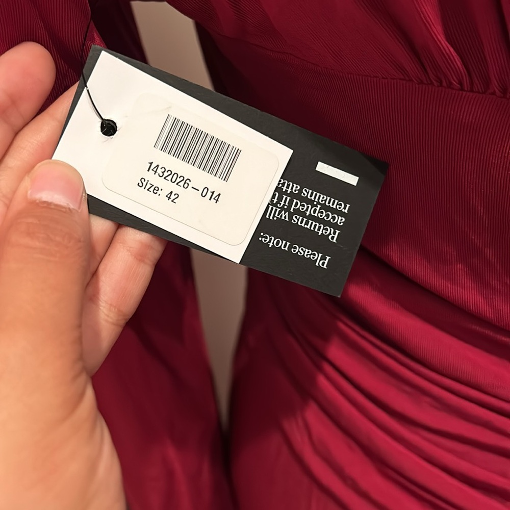 Isabel Marant Robe Jinelima Raspberry Dress - Picture 9 of 12